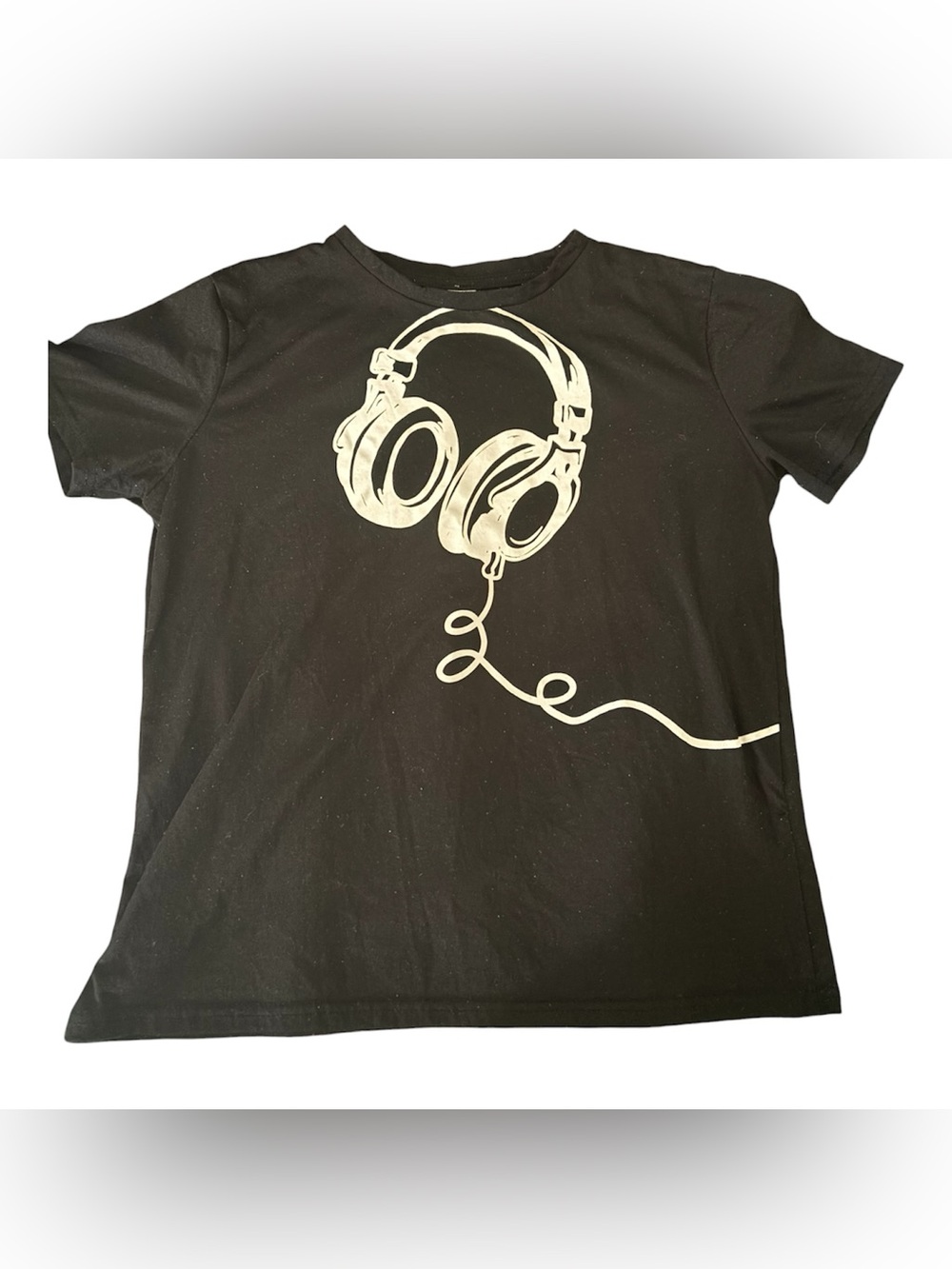 SHEIN EUC Boys Black Shirt size 11-12